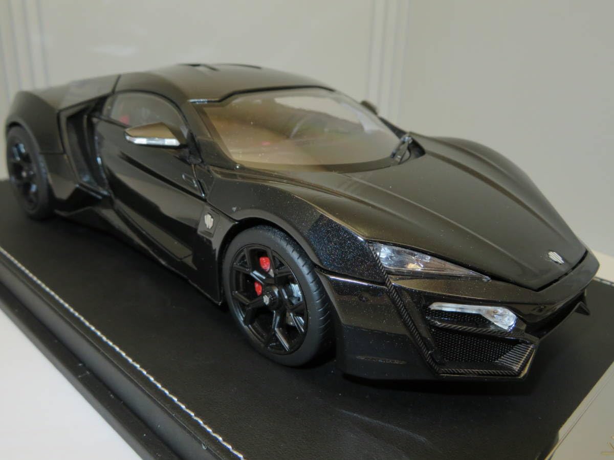 ミニカー 1/18 KENGFai W Motors Lykan Hyper Sport W MOTORS Lykan Hypersport Metallic red (ミニカー) - ホビー